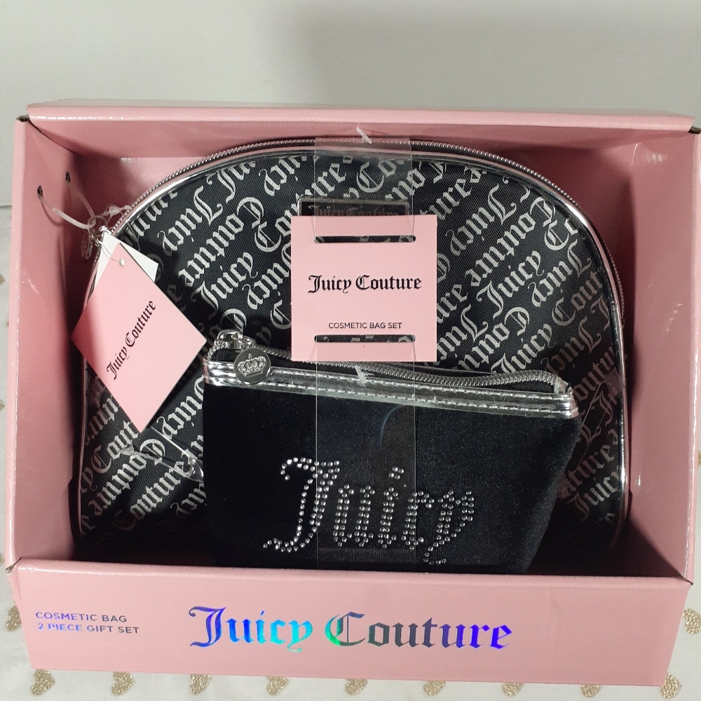 🎉3xHP🎉 *NIB* Juicy Couture 2pc. Cosmetic Bags